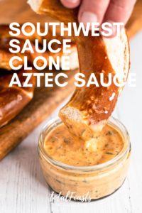 southwest sauce clone - aztec sauce