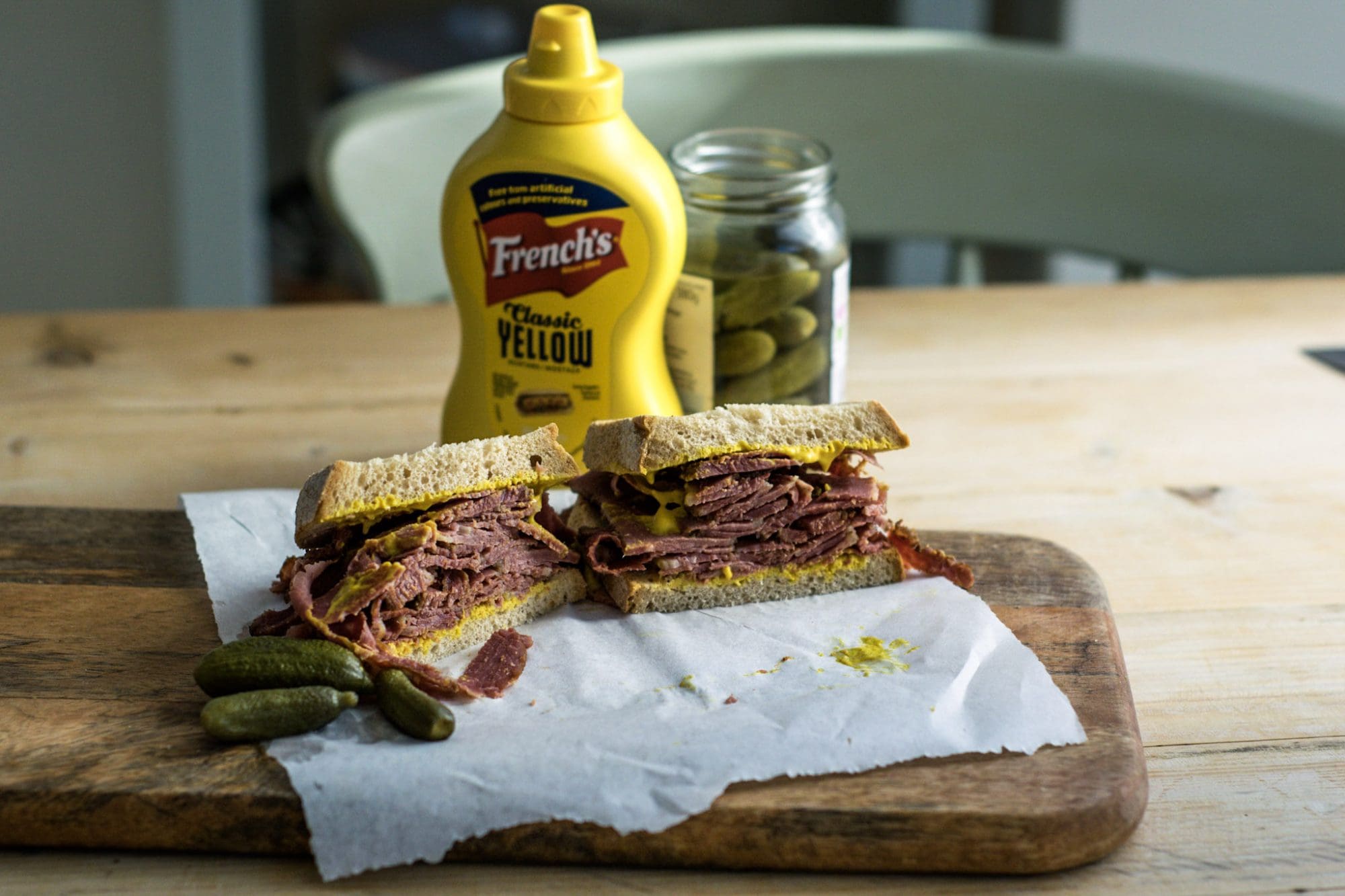 Montreal Smoked Meat Sandwich - Total Feasts