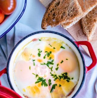 Easy Baked Eggs Recipe