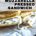 Oak smoked chicken mozzarella sandwich. A great sandwich for a lazy afternoon, and a perfect pairing when pressed and toasted.