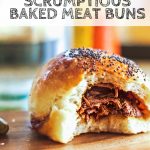 Baked Meat buns with beef