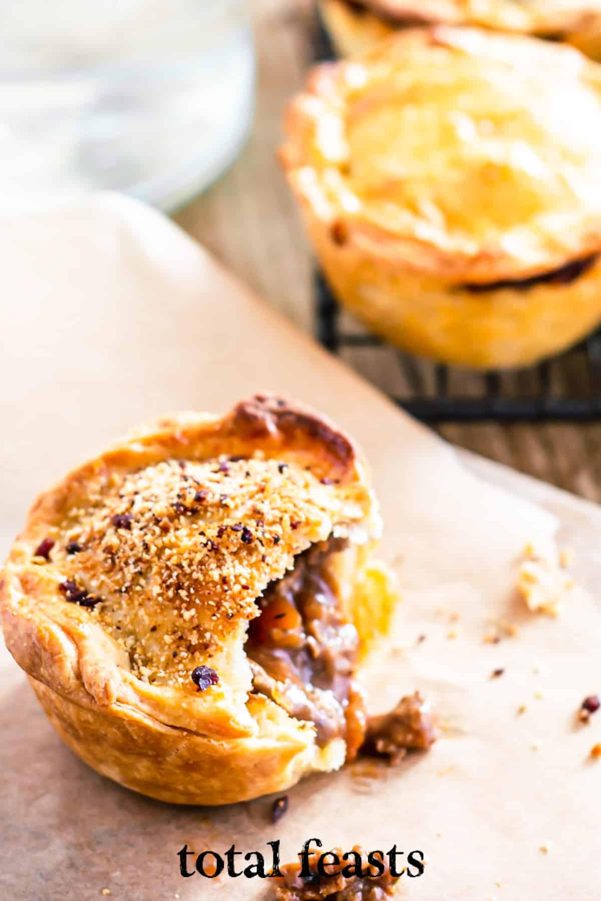 The classic Aussie Meat Pie - Total Feasts