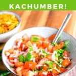 Kachumber Salad Pinterest
